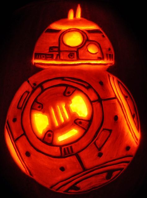 Pumpkin Carving Ideas Star Wars, Happy Halloween Pumpkin Carving, Star Wars Pumpkin Carving, Star Wars Pumpkin, Halloween Pumpkin Ideas, Fantasy Basketball, Star Wars Halloween, Star Wars The Force Awakens, Rogue One