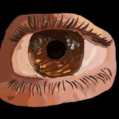 Brown Eyes Aesthetic, Print Quotes, Eye Illustration, Health Art, Beautiful Brown Eyes, Corel Painter, Brown Eye, Dark Brown Eyes, Eye Painting