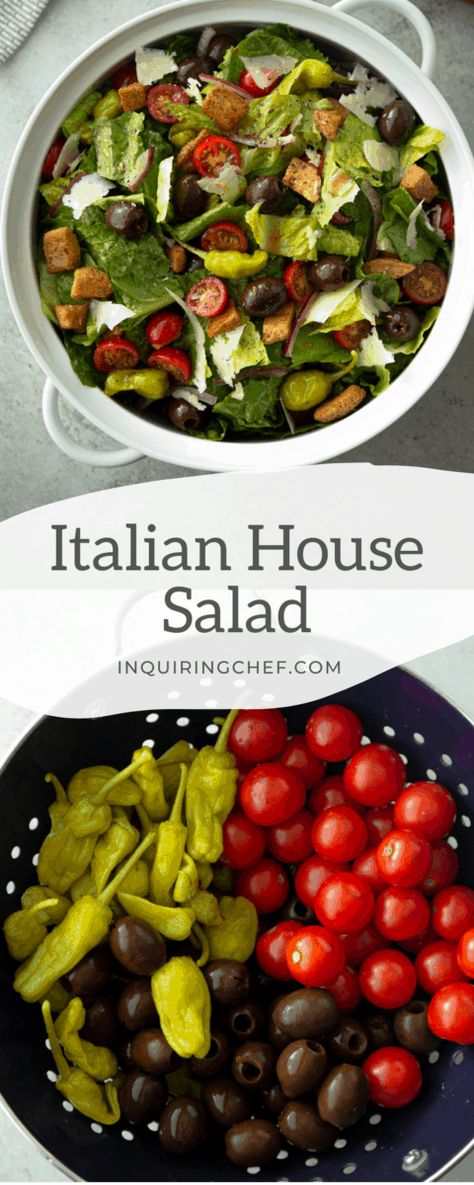 Italian House Salad, Chicken Milano, Italian Pot Roast, Cozy Soups, Italian Stuffed Peppers, Lemon Roasted Chicken, Easy Potluck, Entertaining Food, Classic Salad