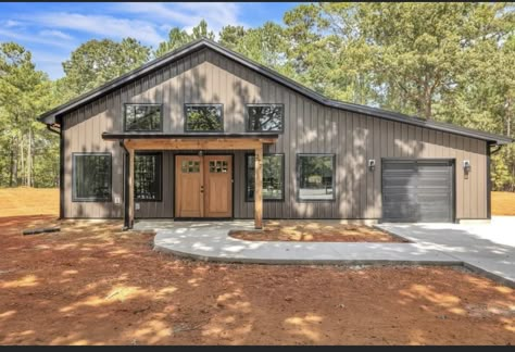 The Barndo Co, Barn House Design, The Spruce, Dream Farmhouse, Charming Cottage, Barndominium Floor Plans, Attached Garage, Cozy Living Spaces, River House