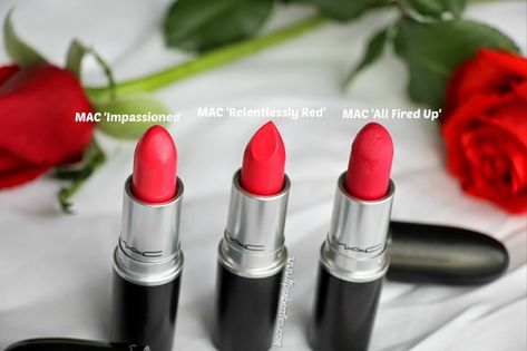 MAC lipstick in Relentlessly Red review Mac Relentlessly Red, Mac All Fired Up, Beauty Counter, Mac Lipsticks, Bright Lipstick, Bold Lipstick, Lip Primer, Makeup Board, Natural Lip Colors