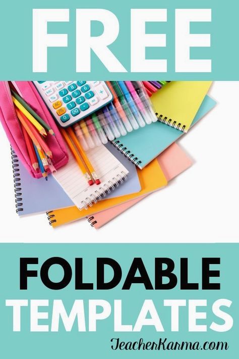 Foldable Templates, Foldables Templates, Interactive Notebooks Templates, Interactive Student Notebooks, Teacher Freebies, Free Notebook, Science Notebook, Classroom Freebies, Language Art Activities