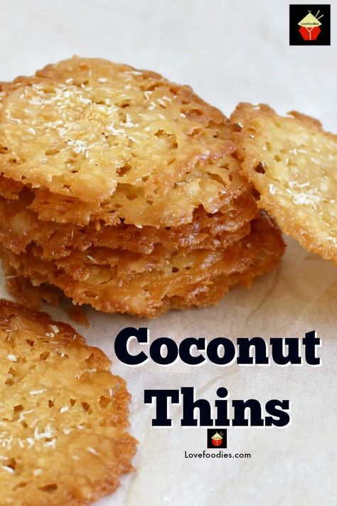 Copycat Crave Cookies, Coconut Thins Cookies Recipe, All Things Mama Recipes, Best Coconut Cookies Recipes, Dessicated Coconut Recipe Baking, Vinegar Cookies Recipe, Coconut Crispy Cookies, Walnut Coconut Cookies, Hawaiian Pineapple Coconut Cookies