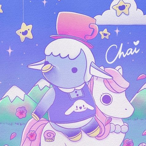 Chai Animal Crossing, Acnh Villagers, Japanese Names, Book Art Drawings, Animal Crossing, Cute Drawings, Book Art, Art Drawings, Fan Art