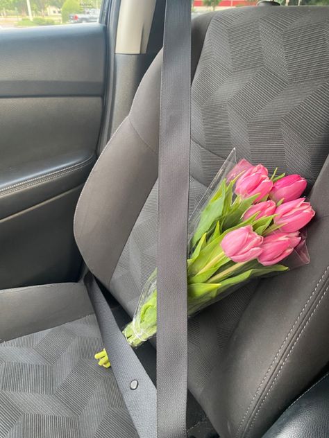 Random Camera Roll Dump, Passenger Seat, Tulip Bouquet, Camera Roll, Tulips, Passenger, Flowers