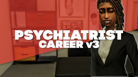 FUNCTIONAL PSYCHIATRIST CAREER | THE SIMS 4 MODS – WICKED PIXXEL Sims Career Mods, Careers Sims 4, Sims Jobs, Sims 4 Career Mods, Writer Career, Los Sims, Group Therapy, New Clients, How To Set Up