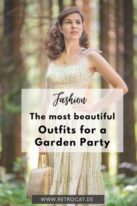 Outfits for a garden party: Fashion inspiration for garden parties. Lawn Party Outfit, Garden Party Outfits, Semi Formal Outfits For Women, Red And White Outfits, Garden Party Outfit, Semi Formal Outfits, Party With Friends, Lawn Party, Summer Garden Party