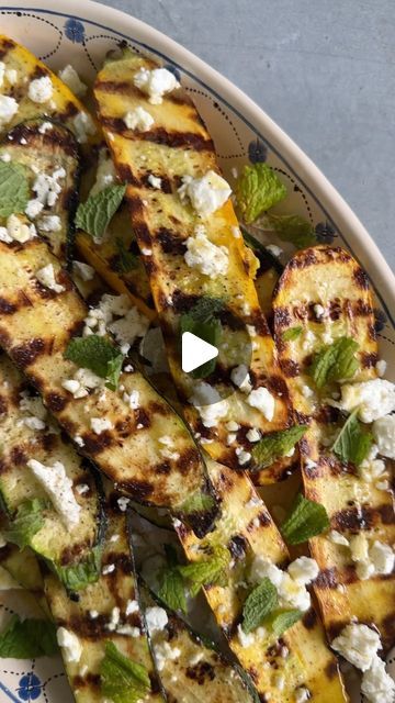 Lidey Heuck on Instagram: "Grilled Zucchini with Feta and Charred Lemon Dressing is my favorite is way to eat grilled zucchini AND the perfect recipe for anyone who thinks zucchini is boring!! Recipe’s in my cookbook, Cooking in Real Life and in this month’s issue of @foodnetworkmag ! Check it out at the link in my bio ❤️" Charred Lemon, Grilled Zucchini, Food Network Magazine, Bbq Smokers, Lemon Dress, Vegetable Sides, Eating Healthy, Perfect Food, Food Network Recipes