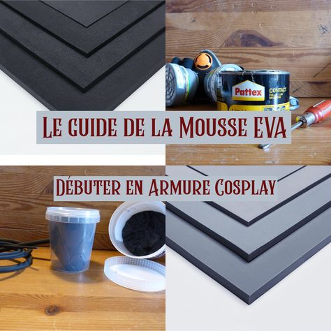 Présentation en français de la mousse eva. Parfait pour commencer à faire des armures cosplay ! Scout Trooper, Armor Suit, Lady Deadpool, Cosplay Diy, Suit Of Armor, Costume Cosplay, Eva Foam, Dremel, Barware