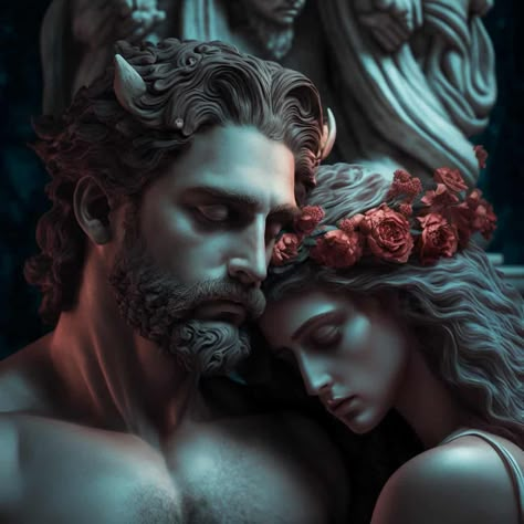 Persephone And Hades Art Greek Mythology, Ancient Greece Mythology, Persephone Hades, Persephone Greek Goddess, Book Edges, Goddess Magick, Greece Mythology, Redhead Art, Greek Mythology Gods