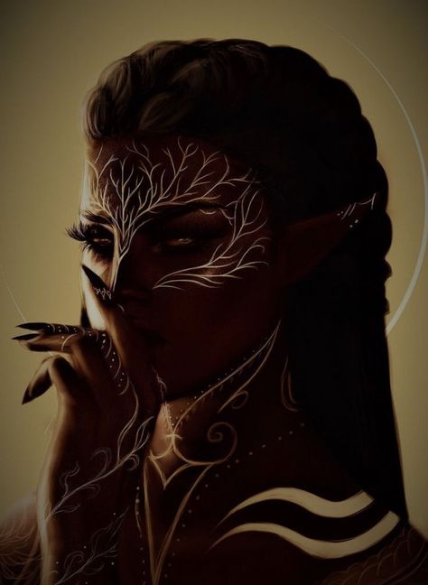 Tcp Characters, Fae Aesthetic Makeup, Dark Fantasy Makeup, Dark Fae Aesthetic, Dark Fairy Makeup, Dark Fairy Costume, Fire Queen, Dark Fae, Fae Aesthetic