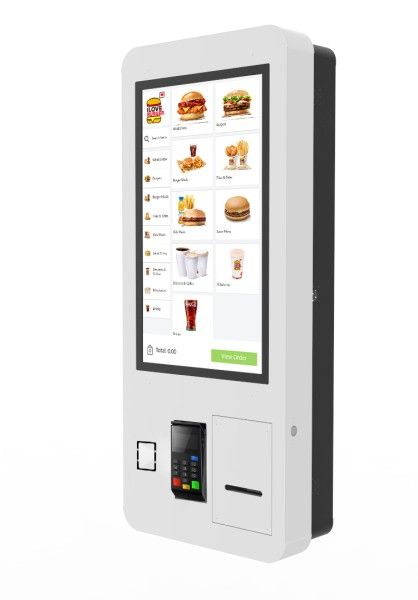 Automated Self Ordering System
The numerous benefits for self service systems are clear, from allowing staff to focus more on customer service, reducing queues and waiting times as well as improving and optimising the overall customer experience. This solution is designed for the fast food sector but can also be used in a range of retail spaces
durable glass Kiosk App, Digital Kiosk Design, Self Service Kiosk, Touchscreen Kiosk, Info Kiosk, Check In Kiosk, Qr Code Scanner, Chicken Shop, Company Signage