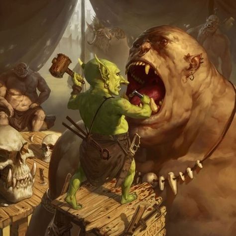 How to Use Goblins in DnD 5e Combat Encounters — Dungeon Goblin Goblin Art, Arte Steampunk, Green Goblin, 다크 판타지, Dungeons And Dragons Characters, Fantasy Monster, Wow Art, Fantasy Concept Art, Arte Fantasy