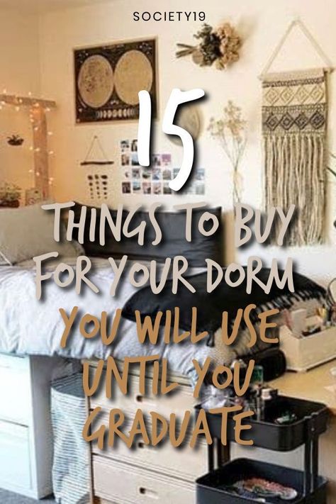 15 Things To Buy For Your Dorm You Will Use Until You Graduate Target Dorm Room, Rustic Dorm Room, College Kitchen Essentials, Dorm Room Supplies, Campus Dorm, Beautiful Dorm Room, Dorm Hacks, Rustic Room Decor, Small Dorm Room