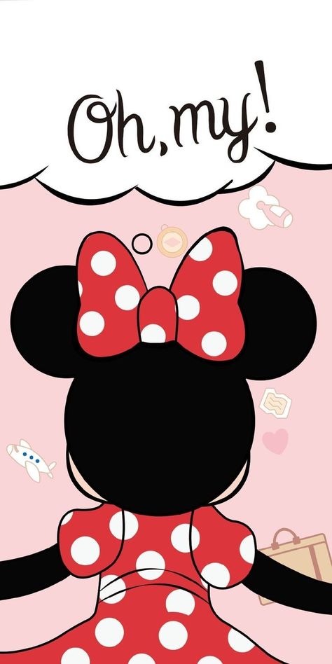 #wallpaper #disney #minniemouse Wallpaper Minnie Mouse, Bear Ear Wallpaper, Minnie Mouse Background, Ear Wallpaper, Mouse Images, Mickey Mouse Wallpaper Iphone, Disneyland Birthday, Minnie Mouse Images, Mouse Wallpaper