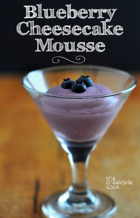 Blueberry Cheesecake Mousse, Blueberry Mousse Filling, Blueberry Mousse Recipe, Huckleberry Recipes, Blueberry Mousse, Cheesecake Blueberry, Mousse Recipes Easy, Fancy Desserts Recipes, Mousse Cake Recipe