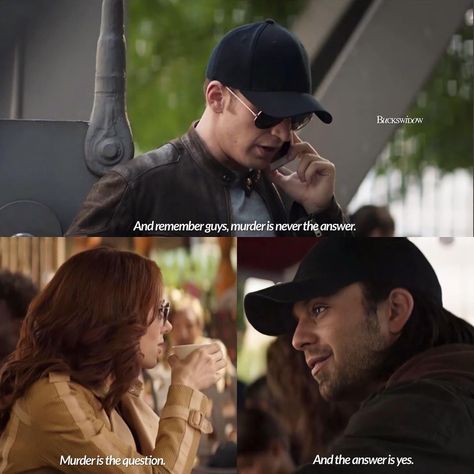 Avengers Oc Male, If This Gets Out Fanart, Winter Widow, Bucky And Natasha, Funny Marvel, Funny Marvel Memes, Marvel Quotes, Marvel Images, Marvel Avengers Movies