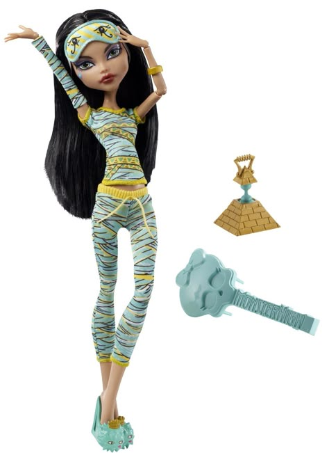 Monster High Dead Tired Cleo De Nile Doll Monster High Dead Tired, Moster High, Love Monster, Famous Monsters, Monster High Characters, Mattel Dolls, Yumeko Jabami, Monster Dolls, Dream Doll