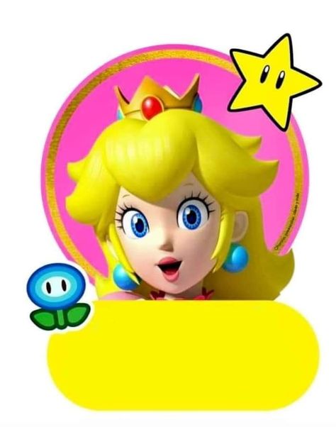 Peach Mario Bros, Princess Peach Party, Mario Bros Birthday Party Ideas, Nintendo Party, Super Mario Coloring Pages, Super Mario Bros Birthday Party, Super Princess Peach, Mario And Princess Peach, Peach Mario