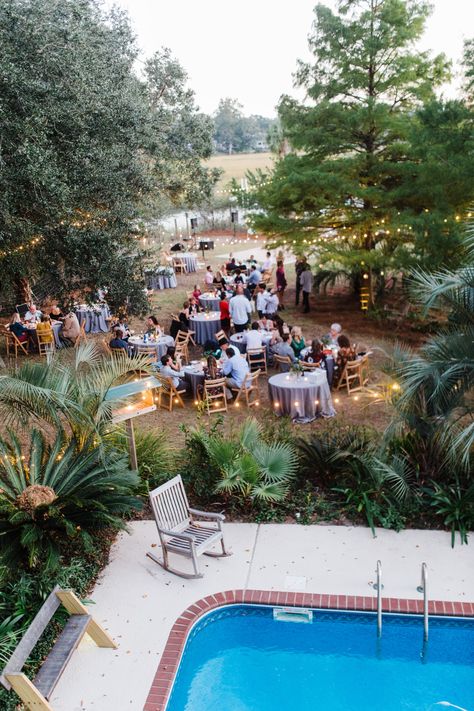 Low Country Wedding, Magical Backyard, Shem Creek, Country Wedding Reception, Country Boil, Low Country Boil, Lowcountry Wedding, Magical Night, Rugby Team