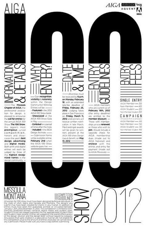 50 Ultra Creative Typographic Poster Designs Chicago Theatre, Typographic Poster Design, Posters Conception Graphique, Inspiration Typographie, Typographie Inspiration, Typo Poster, Graphisches Design, 타이포그래피 포스터 디자인, Plakat Design