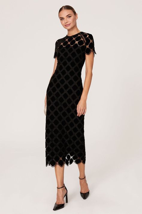 Corporate Dress, Black Lace Cocktail Dress, Lace Dress Design, Rent Dresses, Marc Jacobs Dress, Tulle Maxi Skirt, Dark Dress, Lace Dress Styles, Lace Cocktail Dress