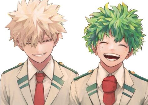 Midoriya Izuku, Bakugou Katsuki, My Hero, Hero Academia, My Hero Academia, Anime