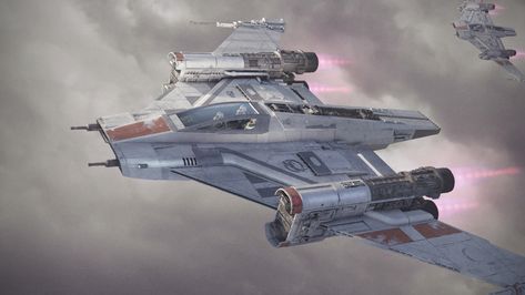 ArtStation - Porsche "Pegasus" Starfighter Redesign, EC Henry Star Wars Starfighter, Star Wars Ships Design, Space Ships Concept, Space Fighter, Star Wars Spaceships, Space Ship Concept Art, Starship Concept, Star Wars Vehicles, Starship Design