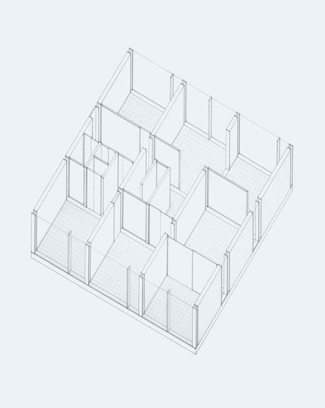 Nine Square, Grid Architecture, John Hejduk, Architecture Program, System Architecture, Material Research, Square Grid, American Architecture, Grid System