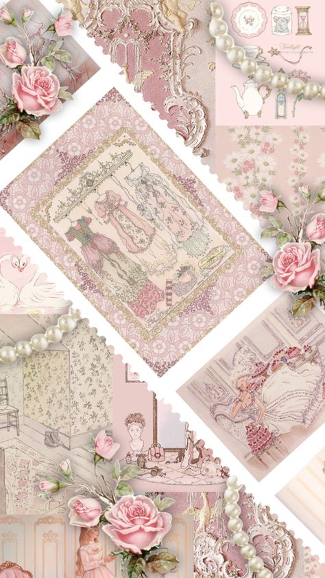 #coquette #aesthetic #pink #vintage Pink Aesthetic Vintage Wallpaper, Coquette Board, Coquette Background, Pink Wallpaper Kawaii, Coquette Aesthetic Pink, Rose Gold Wallpaper Iphone, Preppy Aesthetic Wallpaper, Dior Wallpaper, Coquette Wallpaper