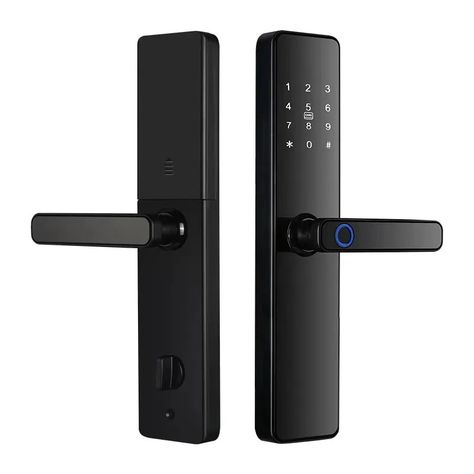 48.55US $ 5% OFF|Newest Hot Sale Intelligent Digital Tuya WiFi App Smart Biometric Finger Print Code Card Key Home Office Door Lock| | - AliExpress ali.ski @smartoffice Home Office Door, Home Office Doors, Key Home, Office Door, Finger Print, Door Lock, Door Locks, Smart Home, Fingerprint