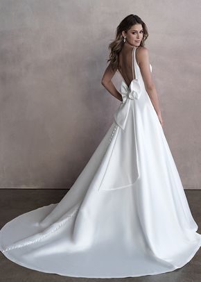 Karoza Bridal, Allure Couture, Bow Wedding Dress, Allure Bridals, Allure Bridal, Satin Wedding Dress, Dream Wedding Dresses, Bridal Boutique, Designer Wedding Dresses