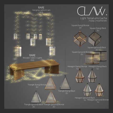 C L A Vv. - Light Terrariums Sims 4 Cc Terrarium, Sims 4 Cc Lights Decor, Sims 4 Cc Lights Ceilings Patreon, Sims 4 Cc Lighting Mod, Sims 4 Hanging Lights, Sims4 Cc Lights, Sims 4 Fairy Lights Cc, Sims 4 Lighting Cc, Sims 4 Cc Lighting