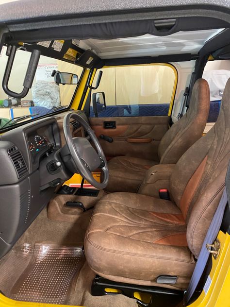 Jeep Tj Interior, Vintage Jeep, Jeep Tj, Custom Interior, Jeep Life, Jeep Cherokee, Jeep, Cars