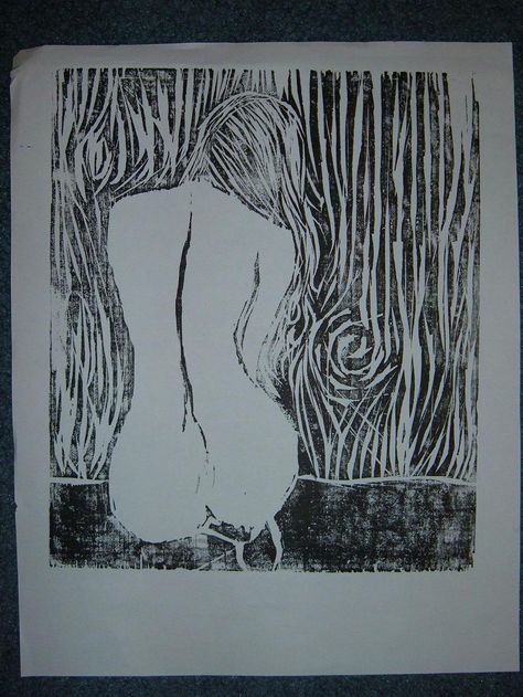 Linocut Art Ideas People, Linoleum Print People, Lino Print Woman, Woman Linocut, Abstract Woodcut Print, Lino Print Pattern, Goddess Linocut, Lino Ideas, Linocut Artists