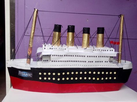 Piñata Barco titanic Boat Cake, 8th Birthday, Titanic, Toddler Activities, Treat Yourself, Things To Do, Birthday, Quick Saves