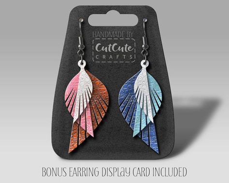 Faux Leather Earrings Template, Leather Earrings Template, Leather Earring Svg, Earrings Template, Earring Card Display, Sublimation Earrings, Crafted Earrings, Diy Leather Earrings, Earring Svg