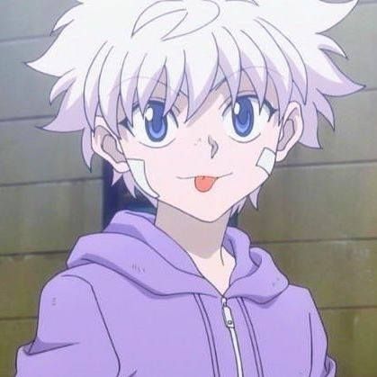 Wallpaper Z - Killua zoldyck || #zeno_king An Anime, White Hair, Anime Character, Purple, Wall, Anime, Hair, Blue, White