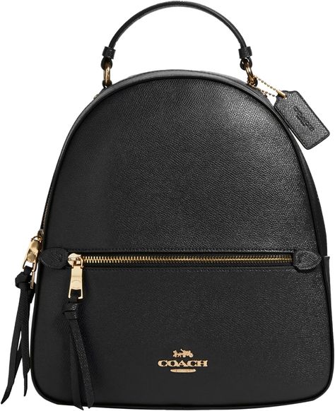 This crossgrain leather Jordyn backpack is perfectly sized for everyday and weekend adventures Coach Jordyn Backpack, Weekend Adventures, For Free, Backpacks, Free Shipping, Leather, Black