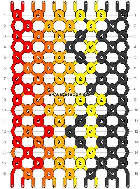 Fire Bracelet Pattern, Fire Bracelet, Fire Flame, Make Design, Friendship Bracelet Patterns, Bracelet Patterns, Friendship Bracelet, Friendship Bracelets, Macrame