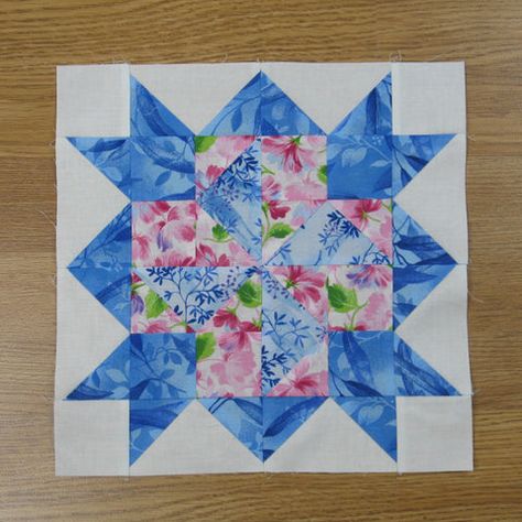 Free Weathervane Variation Quilt Block Pattern – fabric-406 Pinwheel Blocks, Pinwheel Quilt Pattern, Pinwheel Quilt Block, Pinwheel Block, Nancy Zieman, Pinwheel Quilt, Star Quilt Blocks, Pdf Quilt Pattern, Quilt Block Tutorial