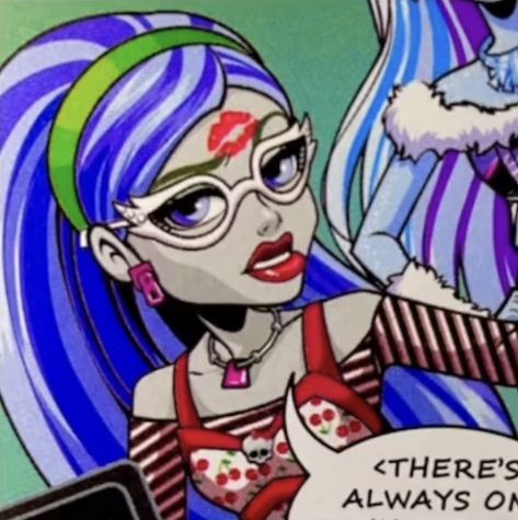 Ghoulia Pfp, Monster High Ghoulia Pfp, Frankie Pfp Monster High, Monster High Comic Pfp, Monster High Pfp Frankie Stein, Monster High Comic Icons, Monster High Ghoulia, Monster H, Arte Monster High