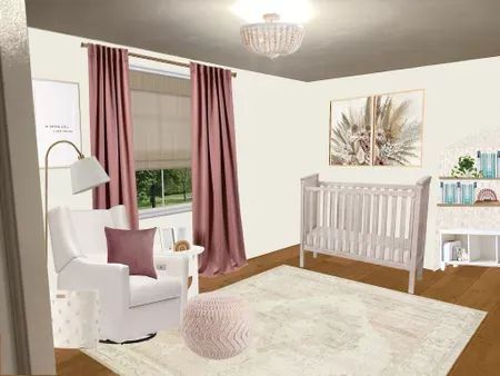 Baby girl nursery with white walls and pink / mauve / blush accents  #LTKbump #LTKhome #LTKbaby Neutral Girl Nursery, Mauve Curtains, Nursery Design Girl, Mauve Blush, Design Boards, Nursery Curtains, Baby Girl Nursery, Pink Mauve, Nursery Design