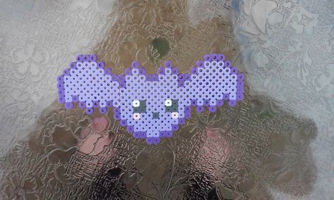 Pastel Goth Bat Perler by ZombieLolitaPrincess on @DeviantArt Bat Perler, Purple Pastel Goth, Hama Art, Cute Creepy, Hamma Beads Ideas, Cross Stitch Sampler Patterns, Pixel Beads, Beads Pattern, Beads Collection