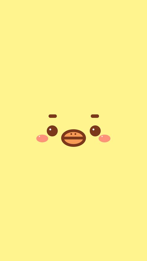 Molang Wallpaper, Tumblr Yellow, Duck Wallpaper, Baby Milestones Pictures, We Bare Bears Wallpapers, Soft Wallpaper, Cute Couple Wallpaper, Backgrounds Phone Wallpapers, Yellow Wallpaper