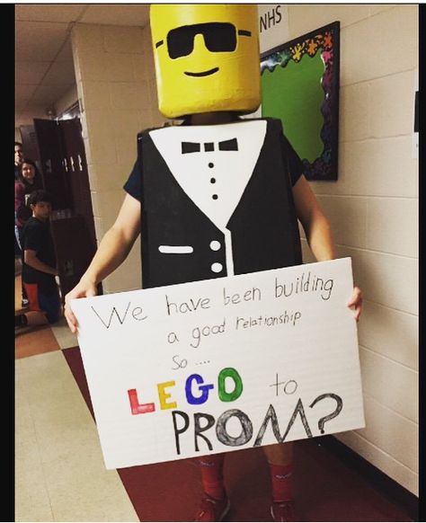 Lego Promposal Ideas, Lego Promposal, Prom Posals, Promposal Ideas, Dance Posters, Prom Proposals, Cute Prom Proposals, Hoco Ideas, Prom 2023