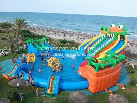 Pool2-723 Crocodile Large Inflatable Swimming Pool With Slides - Inflatables,Inflatable Bouncers,Inflatable Water Slides,Inflatable Tents,Inflatables for Games in Chinee Swimming Pool With Slide, Water Slides Backyard, Pool With Slide, Plastic Swimming Pool, Pool Water Slide, Water Play Equipment, Inflatable Pool Toys, Public Playground, Pool Paint