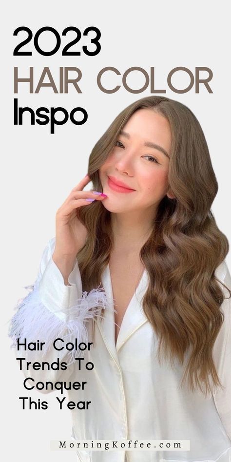 2023 Hair Color, Global Hair Color, Spring Hair Color Trends, Brown Hair Trends, New Hair Color Trends, Spring Hair Trends, Summer Hair Trends, Long Hair Trends, 2023 Hair