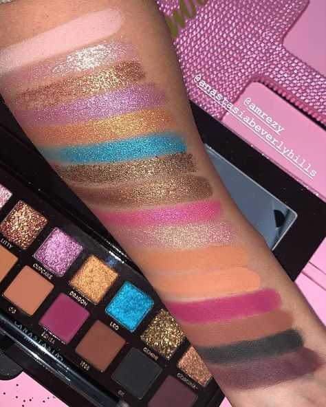 Amrezy Palette, Anastasia Beverly Hills Makeup, Beautiful Lashes, Eye Makeup Art, Makeup Items, Makeup Designs, Cosmetics Brands, Gorgeous Makeup, Matte Lips