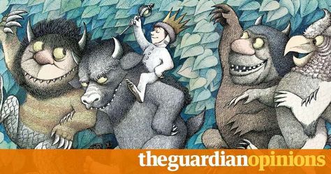 Dealing with monsters: why adults need kids books now more than ever Maurice Sendak, Stick N Poke, Christopher Walken, Bd Comics, Diy Tattoo, Hans Christian, Children's Literature, Wild Things, Art And Illustration